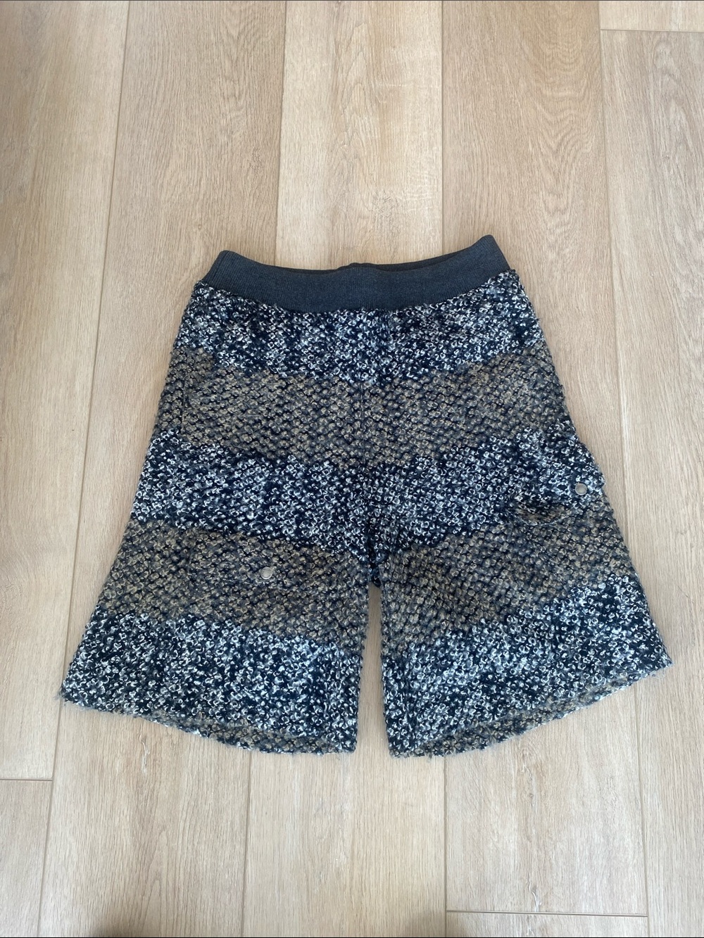 ADSB Andersson Bell Textured Knit Bermuda Shorts